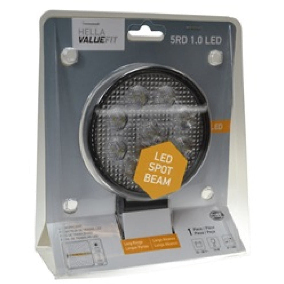 Hella ValueFit Work Light 5RD 1.0 LED MV LR LT Hella Work Lights