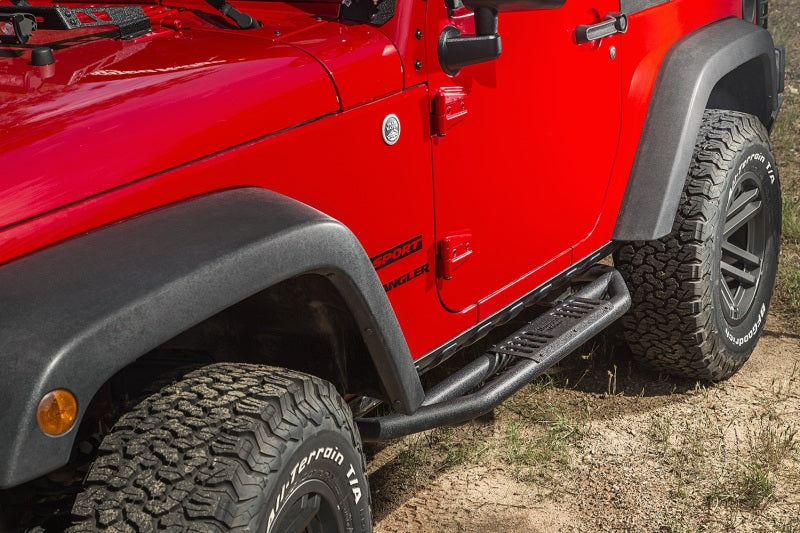 Rugged Ridge RRC Side Armor Guard Plates 07-18 Jeep Wrangler JK Rugged Ridge Body Armor & Rock Rails