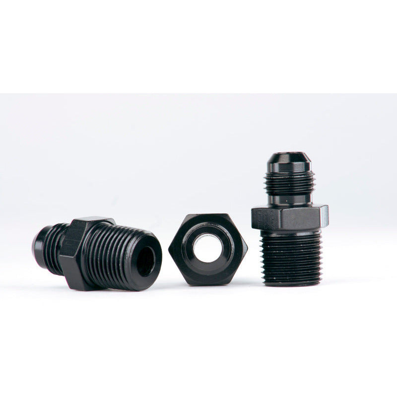 Aeromotive Carb. Reg 13205 Fitting Kit (Incl. (3) 3/8in NPT to AN-06 fittings) Aeromotive Fittings