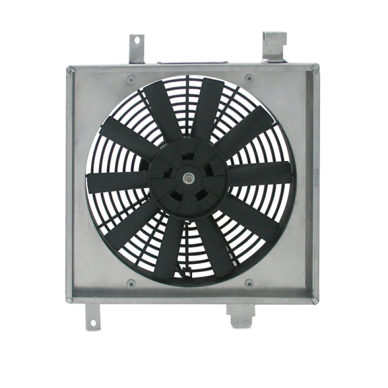 Mishimoto 22x18x3.5 Dual Pass Race Radiator Aluminum Fan Shroud Kit Mishimoto Fans & Shrouds