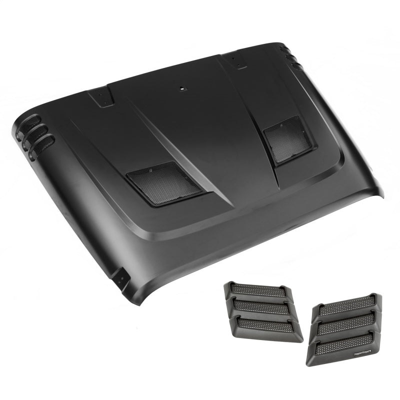 Rugged Ridge Performance Vented Hood Kit 07-18 Jeep Wrangler Rugged Ridge Hoods