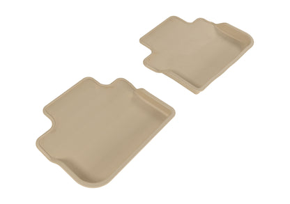 3D MAXpider 2009-2013 Cadillac CTS Kagu 2nd Row Floormats - Tan