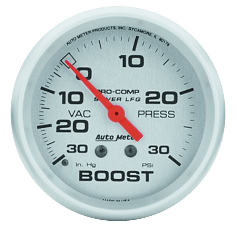 Autometer Ultra-Lite 66.7mm 30 PSI Mechanical Boost Gauge