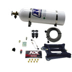 Nitrous Express 4150 Hitman 4-BBL Nitrous Kit (100-200HP) w/15lb Bottle Nitrous Express Nitrous Systems