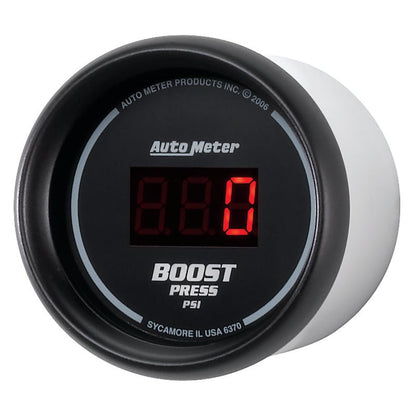 Autometer SportComp 52mm Digital 0-60 PSI Boost Gauge AutoMeter Gauges