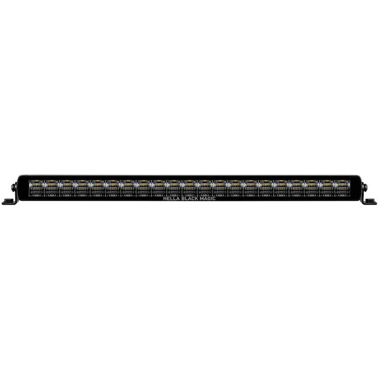 Hella Universal Black Magic 20in Thin Light Bar - Driving Beam Hella Fog Lights