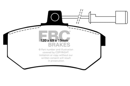 EBC Brakes Greenstuff 2000 Series Sport Pads