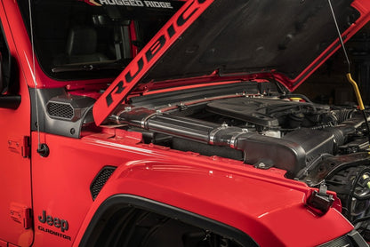 Rugged Ridge AmFib Low/High Mount Snorkel System 18-20 Jeep Wrangler JL 2020 JT Rugged Ridge Air Intake Components