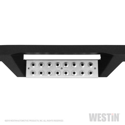 Westin/HDX 07-18 GM 15/25/3500 Crew Cab (Excl. Classic) SS Drop Nerf Step Bars - Textured Black