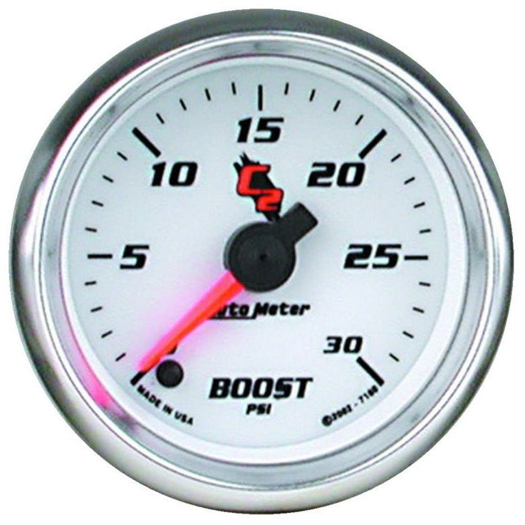 Autometer C2 52mm 30 PSI Electronic Boost Gauge AutoMeter Gauges