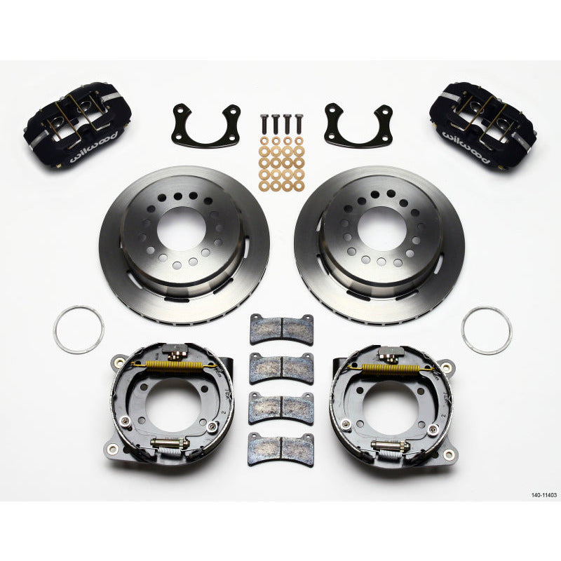 Wilwood Dynapro Low-Profile 11.00in P-Brake Kit Small Ford 2.50in Offset Wilwood Big Brake Kits