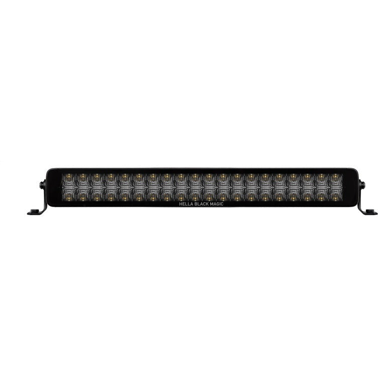 Hella Universal Black Magic 21in Double Light Bar - Driving Beam Hella Fog Lights