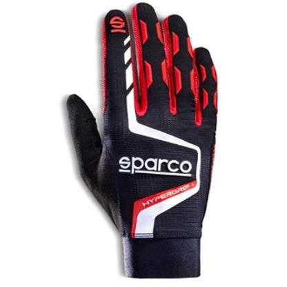 Sparco Gloves Hypergrip+ 08 Black/Red SPARCO Gloves