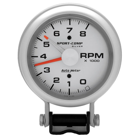 Autometer Ultra-Lite 3-3/4in 8,000 RPM Pedestal Mount Tachometer AutoMeter Gauges