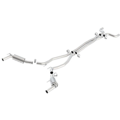 Borla 10-13 Chevy Camaro SS 6.2L V8 ATAK Catback Exhaust Incl. X Pipe works w/GFX Package Borla Catback