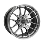 Enkei GTC02 18x10 5x112 32mm Offset 66.5mm Bore Hyper Silver Wheel Enkei Wheels - Cast