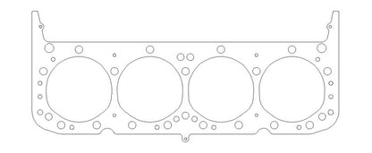 Cometic 62-69 Chevrolet V8 5.3L Small Block 4.060in Bore .032in MLS Head Gasket (w/Valve Pockets)