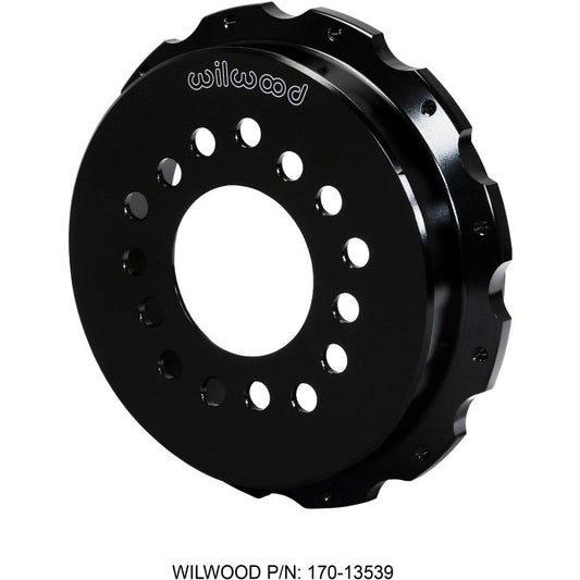 Wilwood Hat-Park Brake 1.54in Offset - Aluminum Multi-5 Lug - 12 on 8.75in Wilwood Brake Rotors - 2 Piece