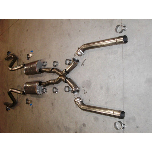 Stainless Works Chevy Chevelle Small/Big Block 1968-72 Exhaust 3in System with X-pipe Stainless Works Catback