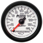 Autometer Phantom II 52.4mm Full Sweep Electronic 0-2000 Def F EGT/Pyrometer Gauge AutoMeter Gauges