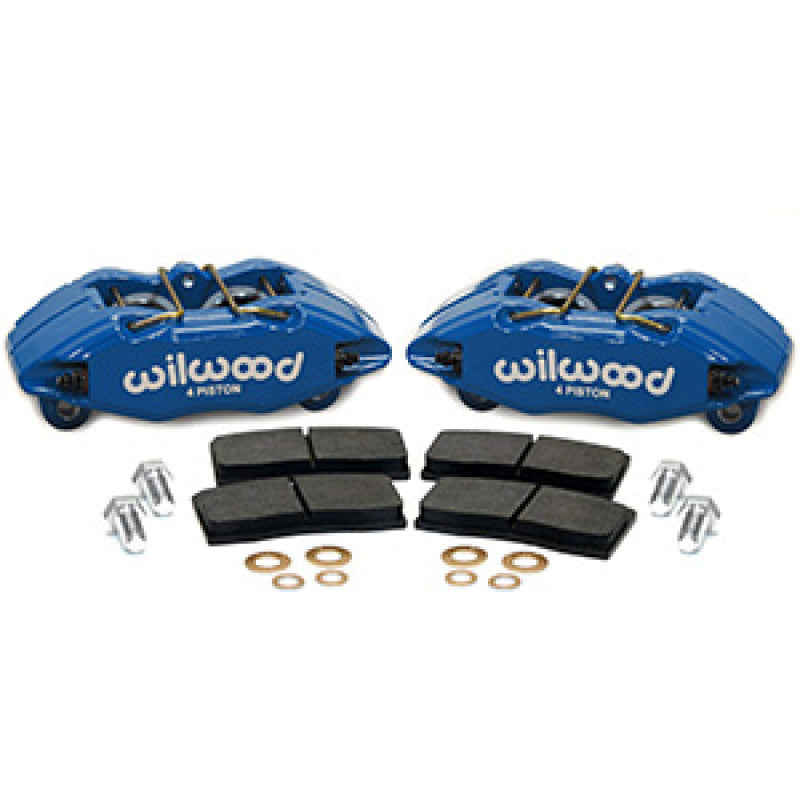 Wilwood DPHA Front Caliper & Pad Kit Blue Honda / Acura w/ 262mm OE Rotor Wilwood Big Brake Kits