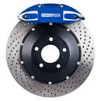 StopTech 14-15 Chevy Corvette Z51 Rear BBK w/ Blue ST-41 Calipers Drilled 355x32mm Rotors Pads Stoptech Big Brake Kits