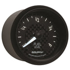 Autometer GT Series 52mm Full Sweep Electronic 0-280 ohm Fuel Level Programmable Empty-Full Range AutoMeter Gauges