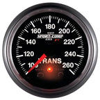 Autometer Elite 52.4mm 100-260F Transmission Temprature Peak & Warn w/ Electronic Control Gauge AutoMeter Gauges