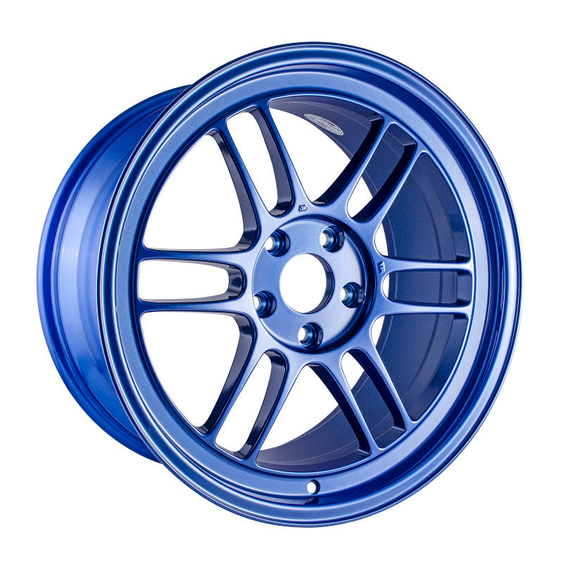 Enkei RPF1 18x9.5 5x114.3 38mm Offset 73mm Victory Bore Blue Wheel Enkei Wheels - Cast