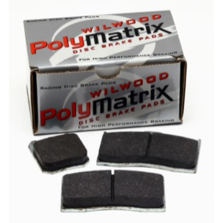 Wilwood PolyMatrix Pad Set - 7416 E FNSL4/6 BNSL4/6 Wilwood Brake Pads - Performance