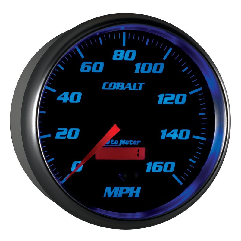 Autometer Cobalt 5in 160mph In-Dash Electronic Programmable Speedometer AutoMeter Gauges