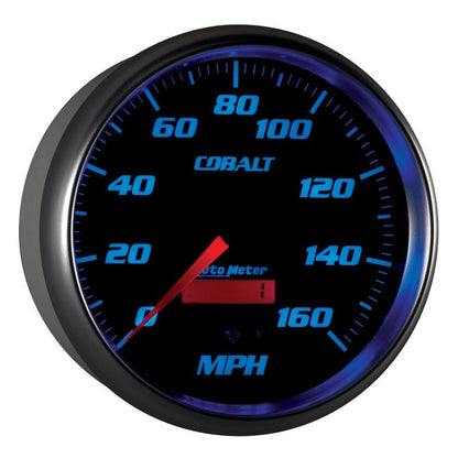 Autometer Cobalt 5in 160mph In-Dash Electronic Programmable Speedometer AutoMeter Gauges