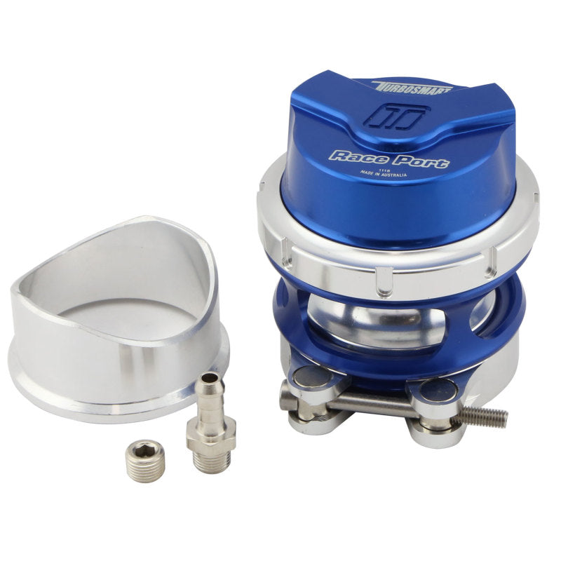 Turbosmart BOV Race Port - Blue - Gen V Turbosmart Blow Off Valves