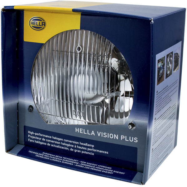 Hella Vision Plus 7 inch 165MM HB2 12V SAE VP Head Lamp Hella Driving Lights