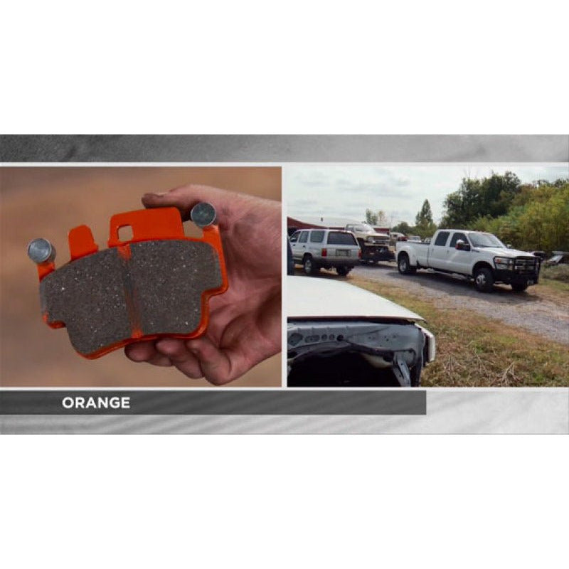 EBC 03-04 Cadillac XLR 4.6 Orangestuff Rear Brake Pads EBC Brake Pads - Performance
