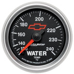 Autometer Sport-Comp II 2-1/16in 120-240 Deg Mechanical Water Temp Gauge - Bowtie Black AutoMeter Gauges