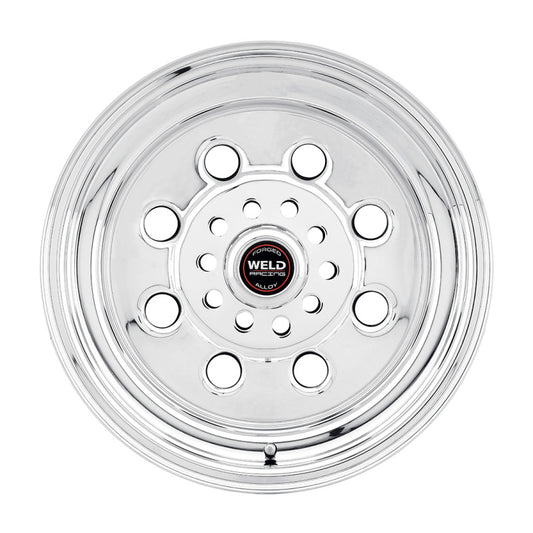 Weld Draglite 15x10 / 4x108 & 4x4.5 BP / 5.5in. BS Polished Wheel - Non-Beadlock Weld Wheels - Forged