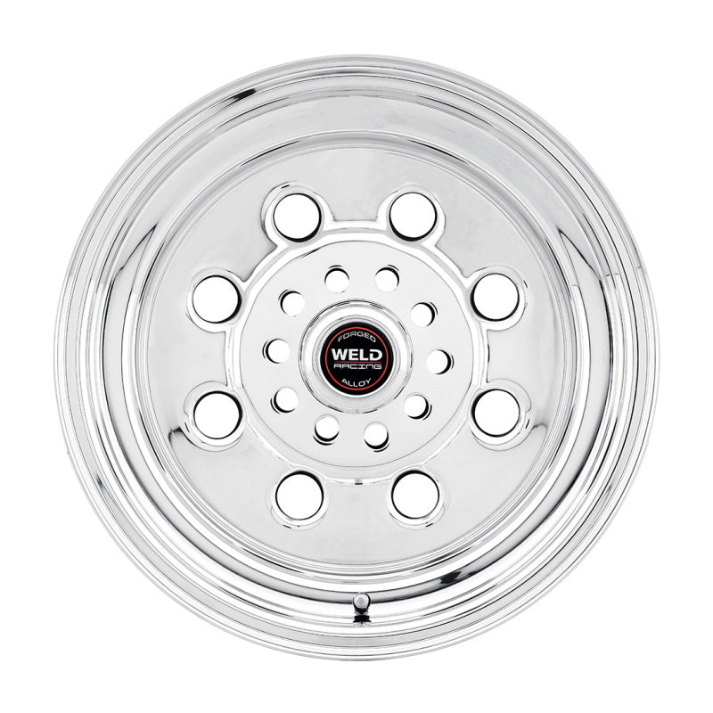 Weld Draglite 15x10 / 5x4.5 & 5x4.75 BP / 4.5in. BS Polished Wheel - Non-Beadlock Weld Wheels - Forged