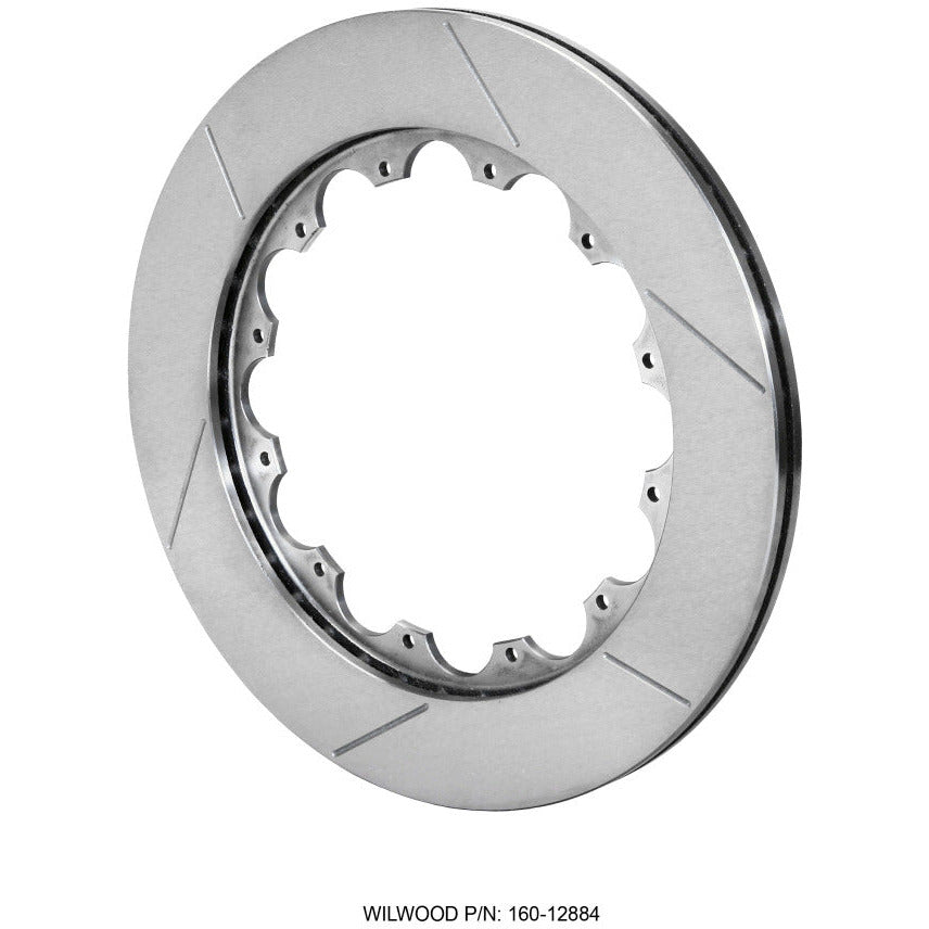 Wilwood Rotor-GTS36 Vented Iron-LH 14.00 x .810 - 12 on 8.75in Wilwood Brake Rotors - 2 Piece