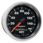 Autometer GS 3-3/8 inch 160 MPH In Dash Speedometer Gauge AutoMeter Gauges