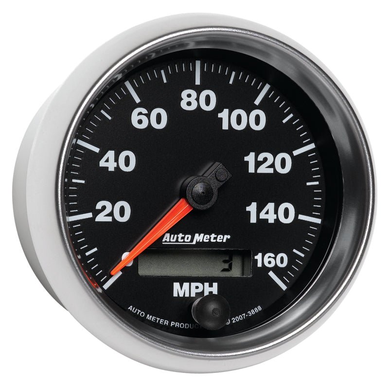 Autometer GS 3-3/8 inch 160 MPH In Dash Speedometer Gauge AutoMeter Gauges