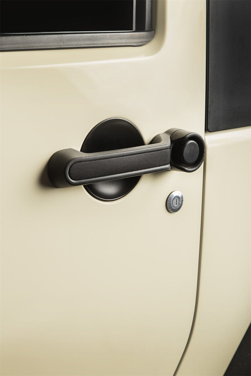 Rugged Ridge Door Handle Inserts Black 07-18 Jeep Wrangler 2 Door Rugged Ridge Doors