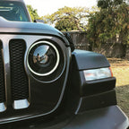 Oracle Oculus Bi-LED Projector Headlights for Jeep JL/Gladiator JT - Matte Blk - 5500K