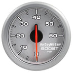 Autometer Airdrive 2-1/6in Boost Gauge 0-60 PSI - Silver AutoMeter Gauges