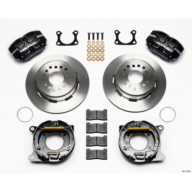 Wilwood Dynapro Dust-Boot P/S Park Brake Kit Big Ford 2.36in Offset Wilwood Big Brake Kits