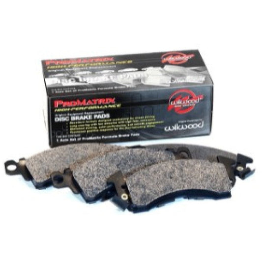 Wilwood Pad Set Promatrix D591 Wilwood Brake Pads - Performance