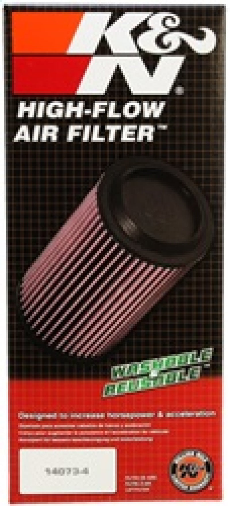 K&N 06-11 Fiat Ducato 2.3L L4 F/I Drop In Air Filter