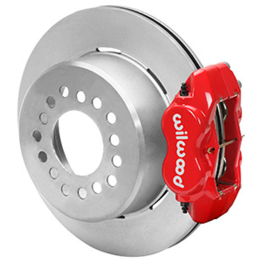 Wilwood Ford Explorer 8.8in Rear Axle Dynalite Disc Brake Kit 12.19in Rotor -Red Caliper Wilwood Big Brake Kits