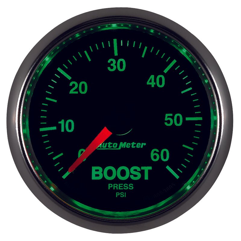 Autometer GS 52mm 0-60 psi Mechanical Boost Gauge AutoMeter Gauges