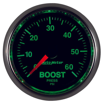 Autometer GS 52mm 0-60 psi Mechanical Boost Gauge AutoMeter Gauges